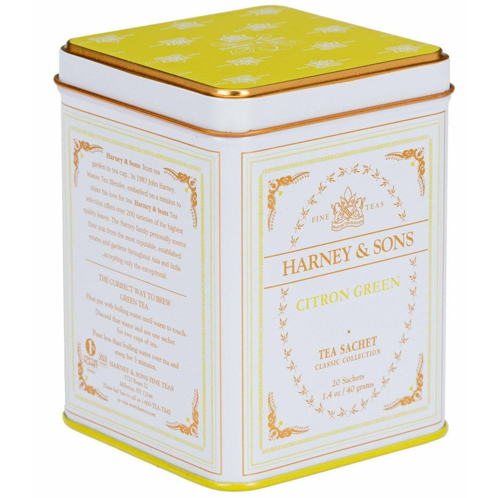 Citron green tea harney sons tin