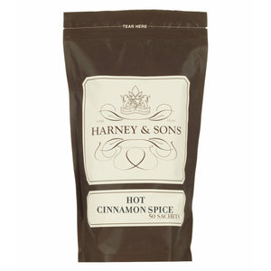 hot cinnimon spice harney sons tea refill bag