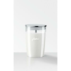 Jura glass milk container