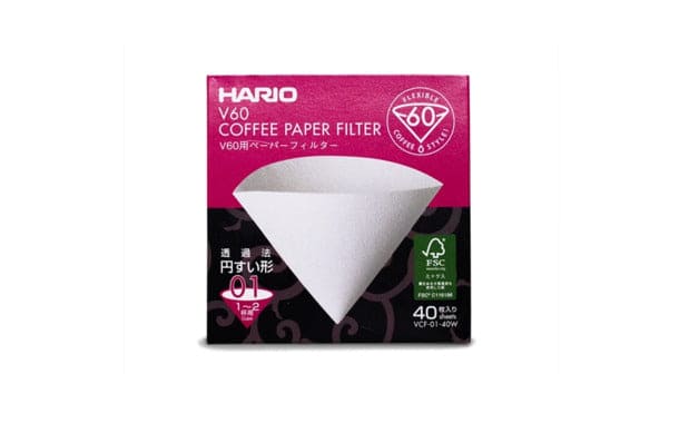 Hario V60 coffee paper filter